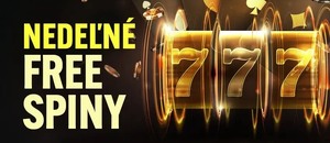 Nedeľné free spiny a bonusy 1. 6. 2025