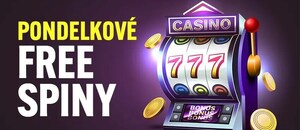 Pondelkové free spiny a bonusy 2. 6. 2025
