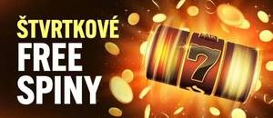Štvrtkové free spiny a bonusy 5. 6. 2025